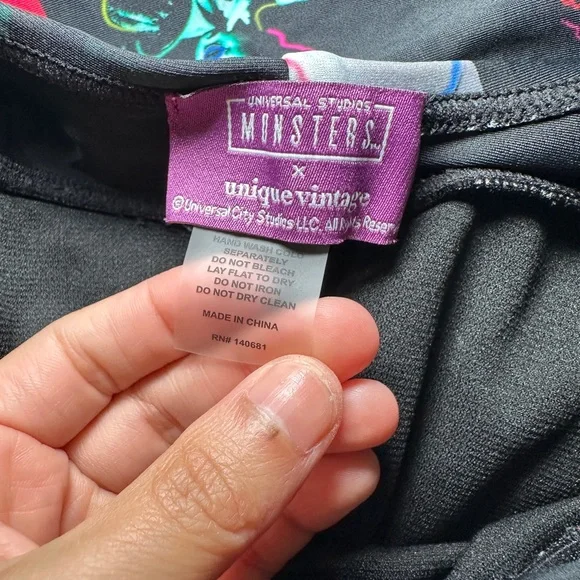 Universal monsters bride of Frankenstein halter Swimsuit Dress - Picture 10 of 11